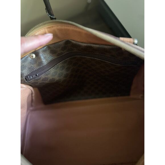 VINTAGE CELINE MACADAM BOSTON BAG M13 - Picture 10 of 10